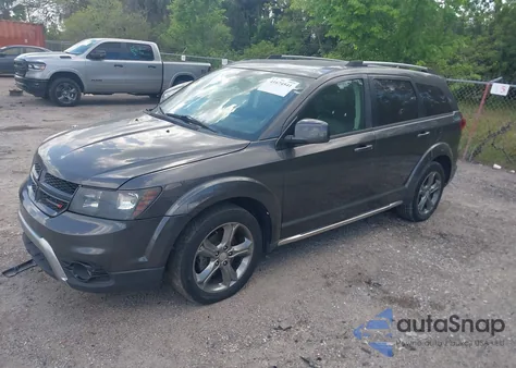 2017 Dodge Journey Crossroad Plus from USA, damaged, VIN 3C4PDCGG2HT542934